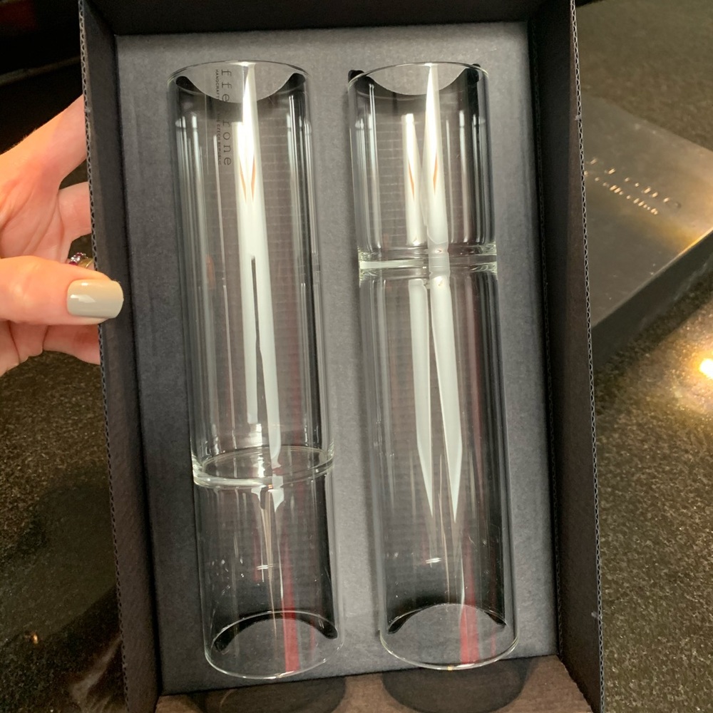 Fferrone Revolution Collection Champagne Glass Set